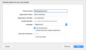 Add project in Xcode (objective-c tutorial)